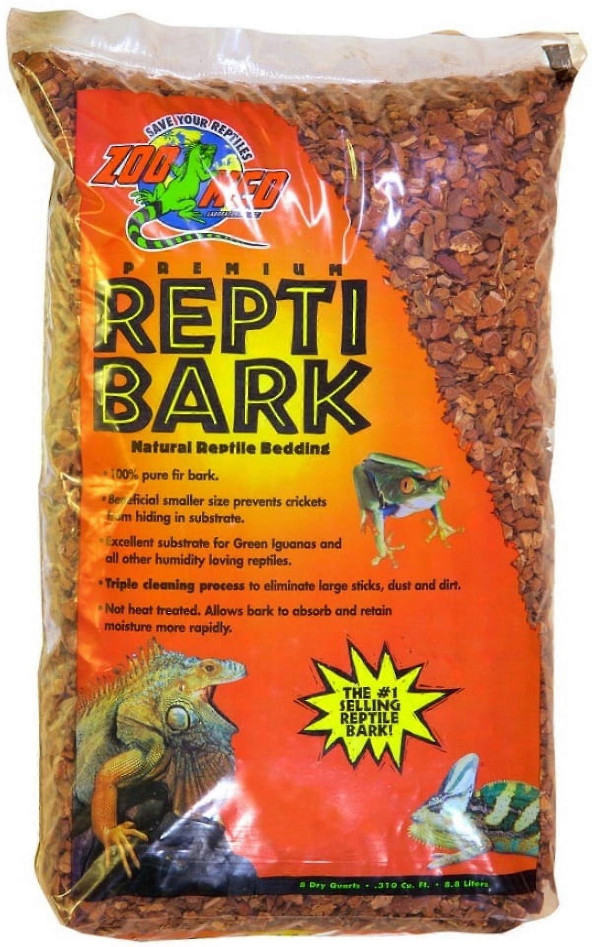 Zoo Med Premium Repti Bark Natural Reptile Bedding 8 quart