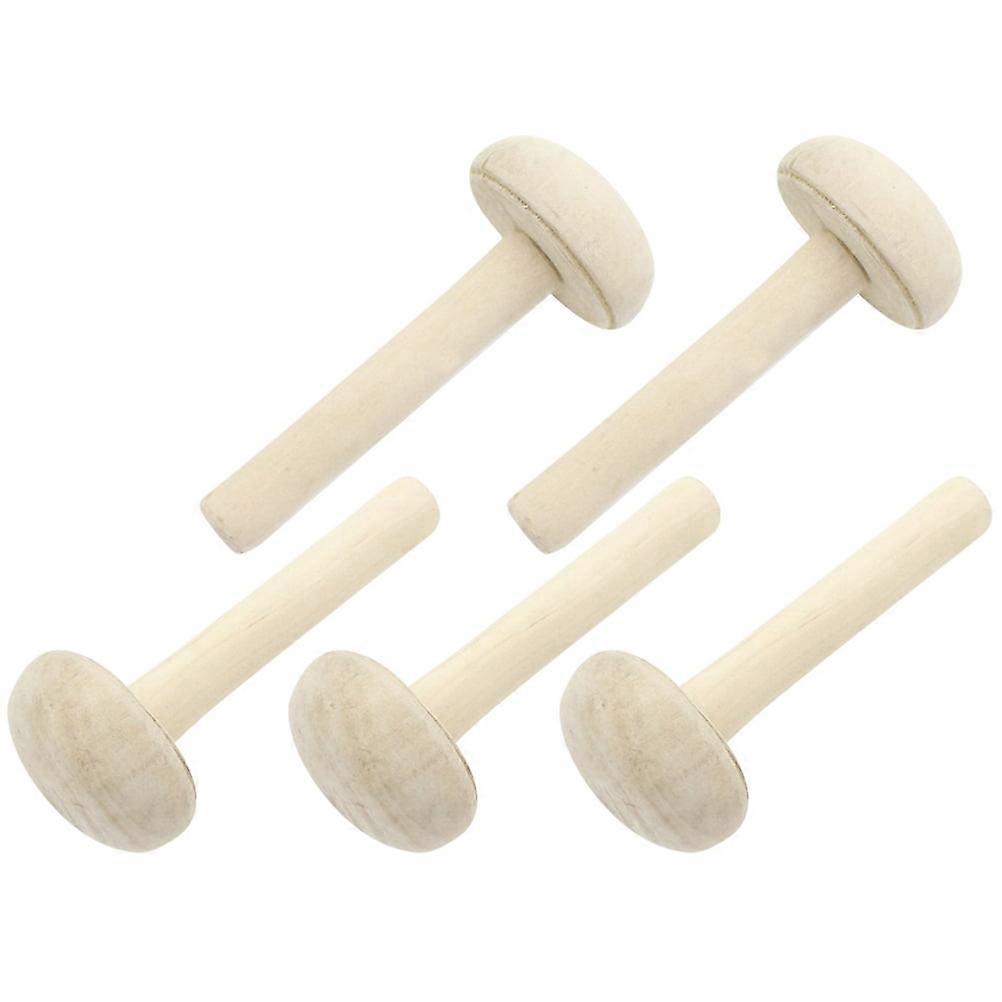 Mushroom Tool Ink Art Printmaking Block Printing Tools for Stamp Carving DIY Roller 5 Pcs