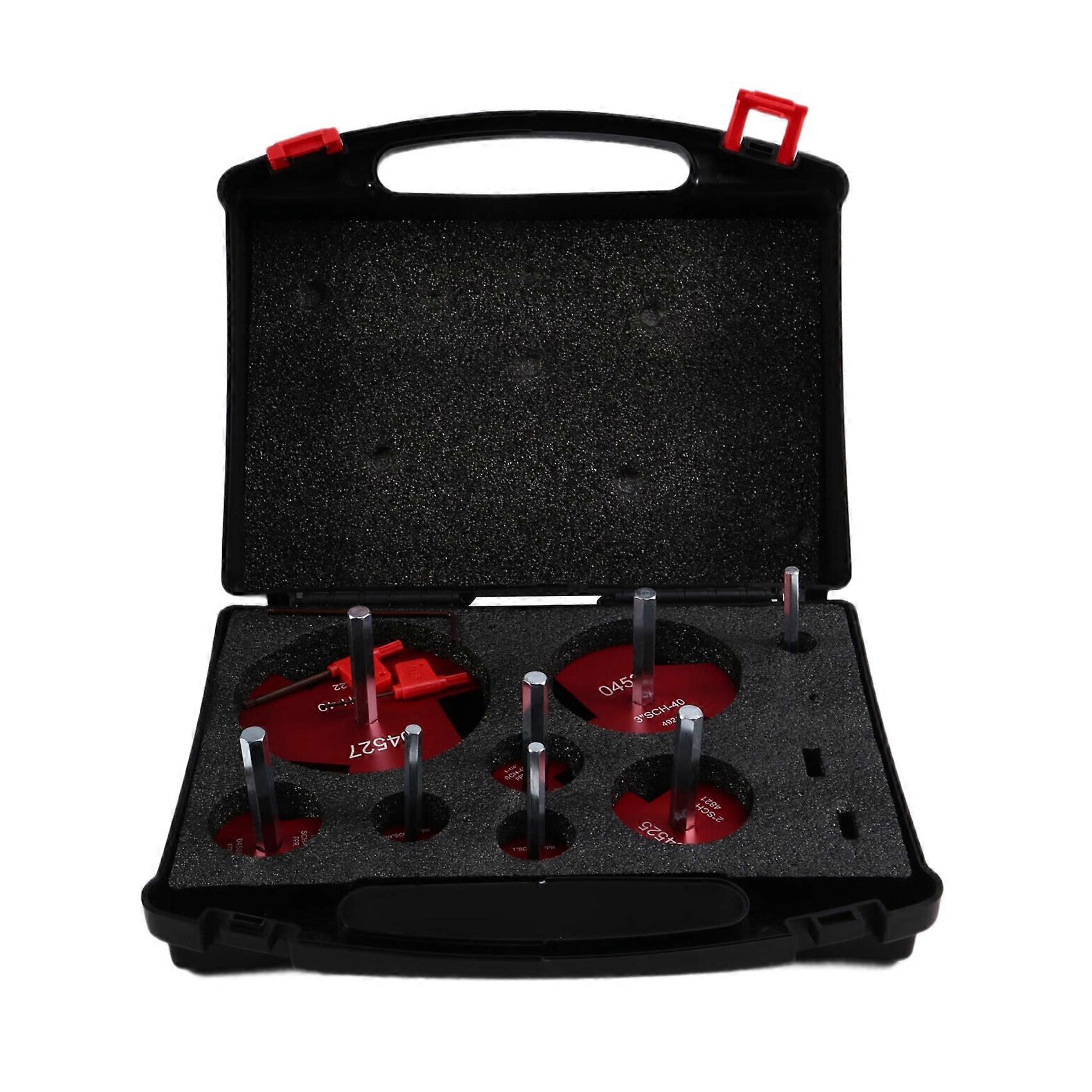 8Pcs PVC Pipe Reamer Kit , PVC Fitting Saver, PVC Socket Saver