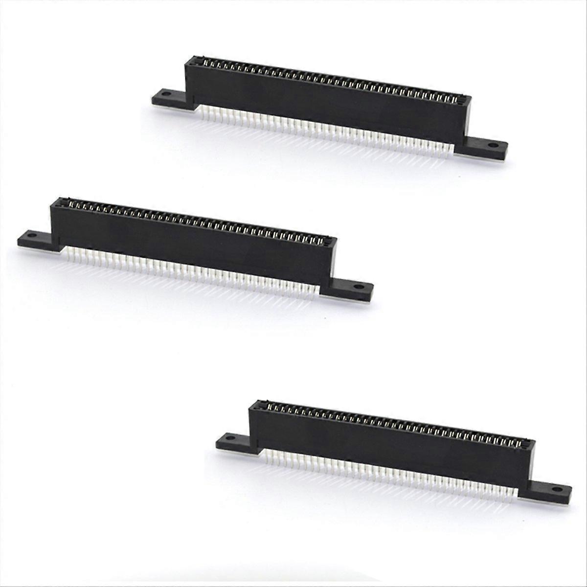 3X 72 Pin Connector Adapter Replacement 72Pins 72 Pin Card Slot for Entertainment System for Clone C
