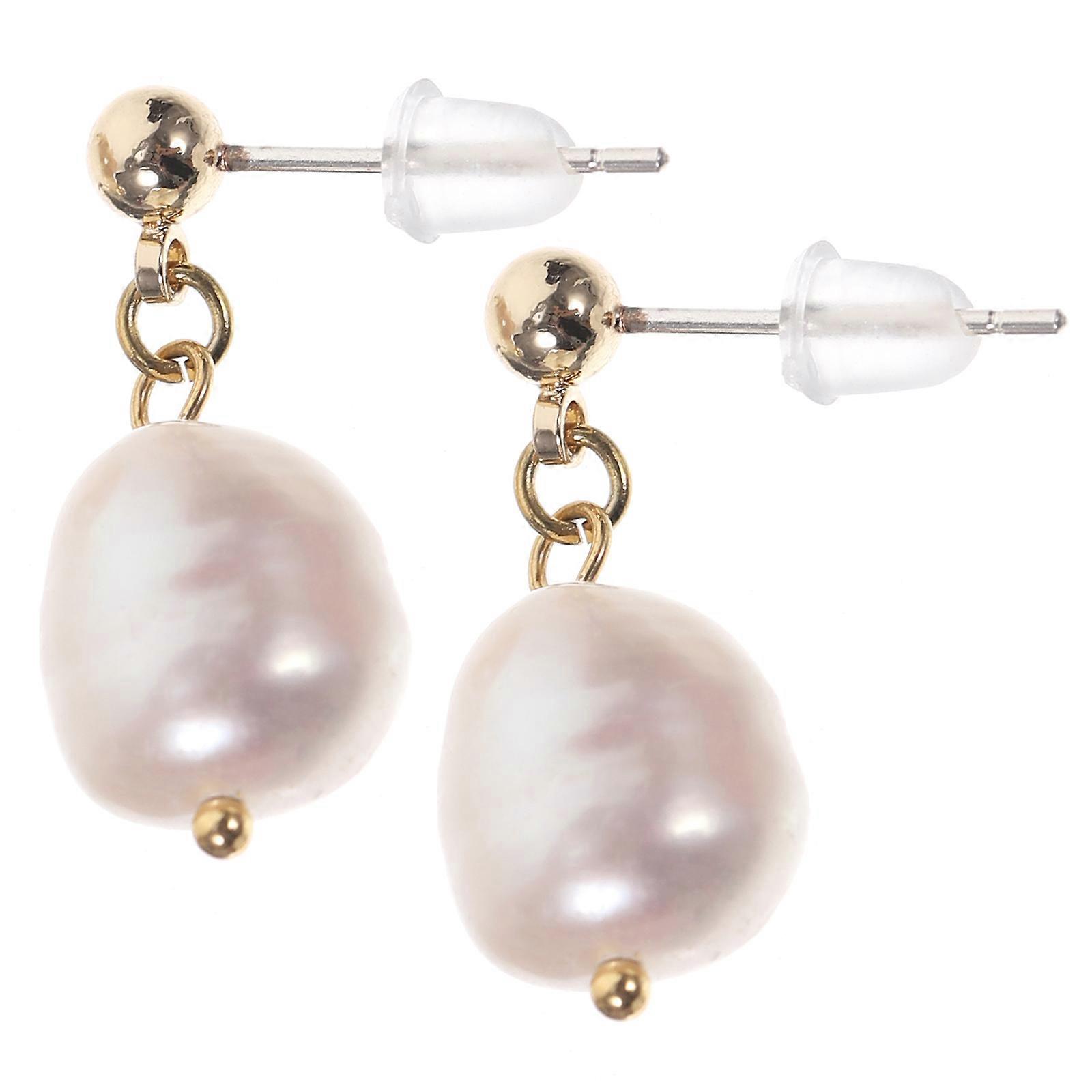 Elegant Ear Pearl Ear Studs for Decoration 1Pair Multi Color