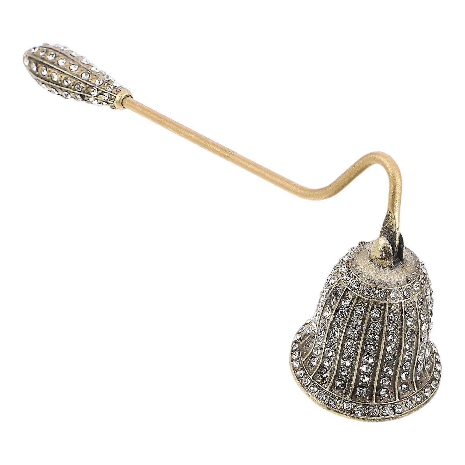 Candle Snuffer Extinguisher with Long Handle for Aromatherapy and Pillar Candles Vintage Design