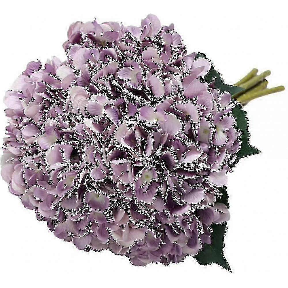 artificial Hydrana, 5 Pieces Of Single Ment Stem Hydrana Bouquet Arranment 25-26