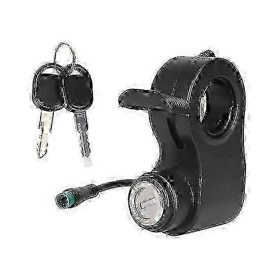 Electric Scooter Ignition Lock with Keys for Kukirin G2 Pro/G2 Max - Easy to Use E-Scooter Throttle