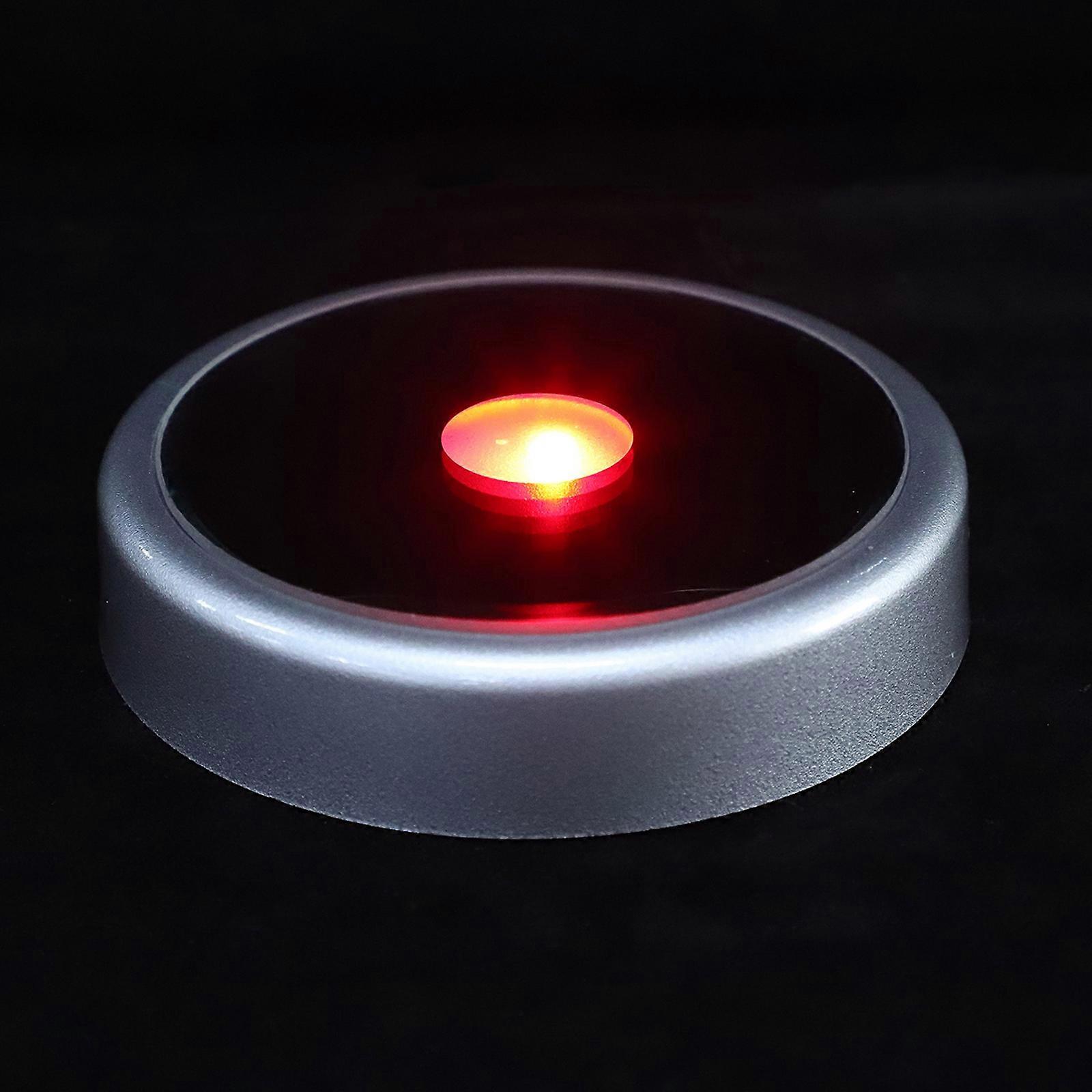 Multicolor LED Light Base Stand for Crystal Display with for Crafts