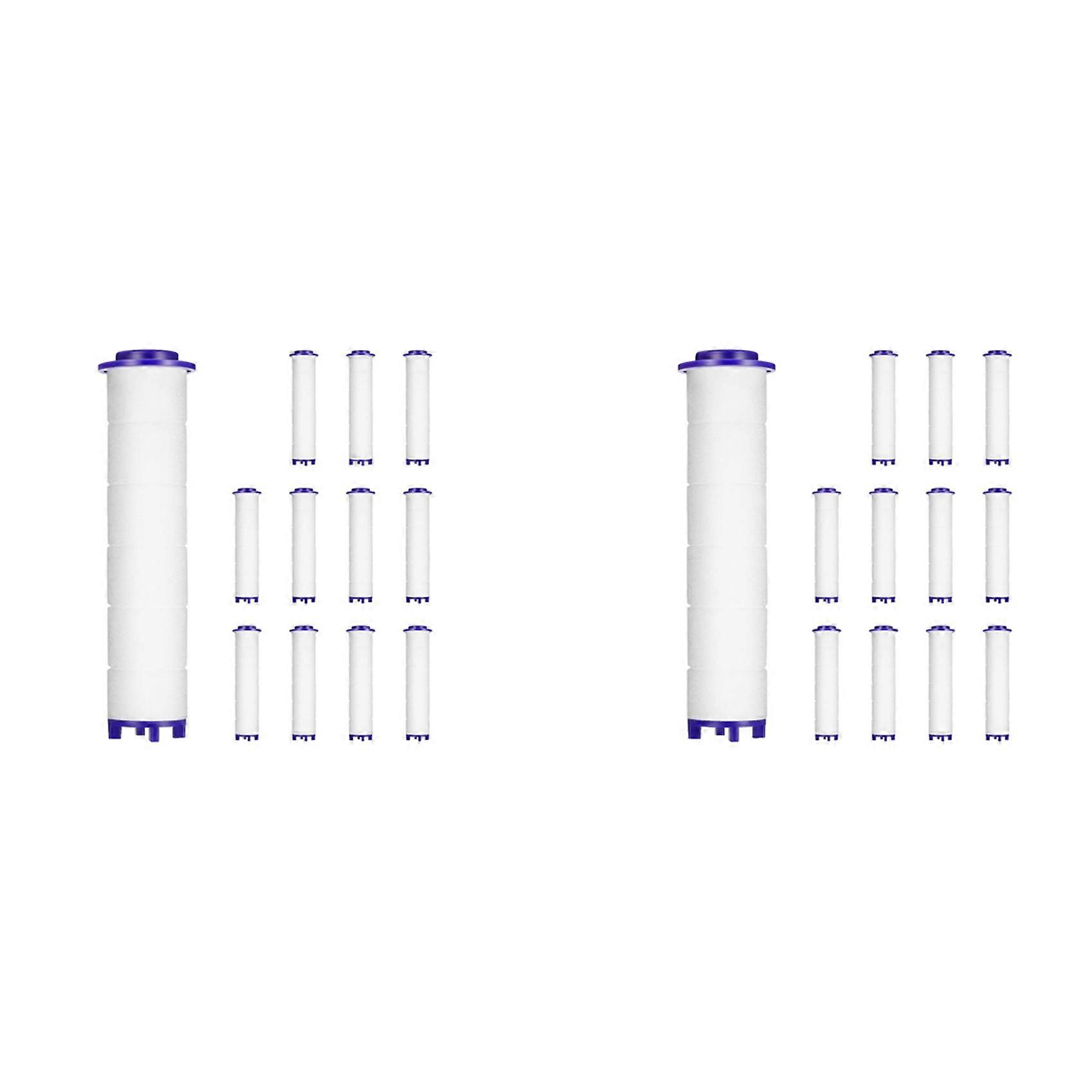 Filter Cartridge for Vortex Shower Head 3.7in Set of 24 Replacement Filter Cartridge for Detachable Propeller
