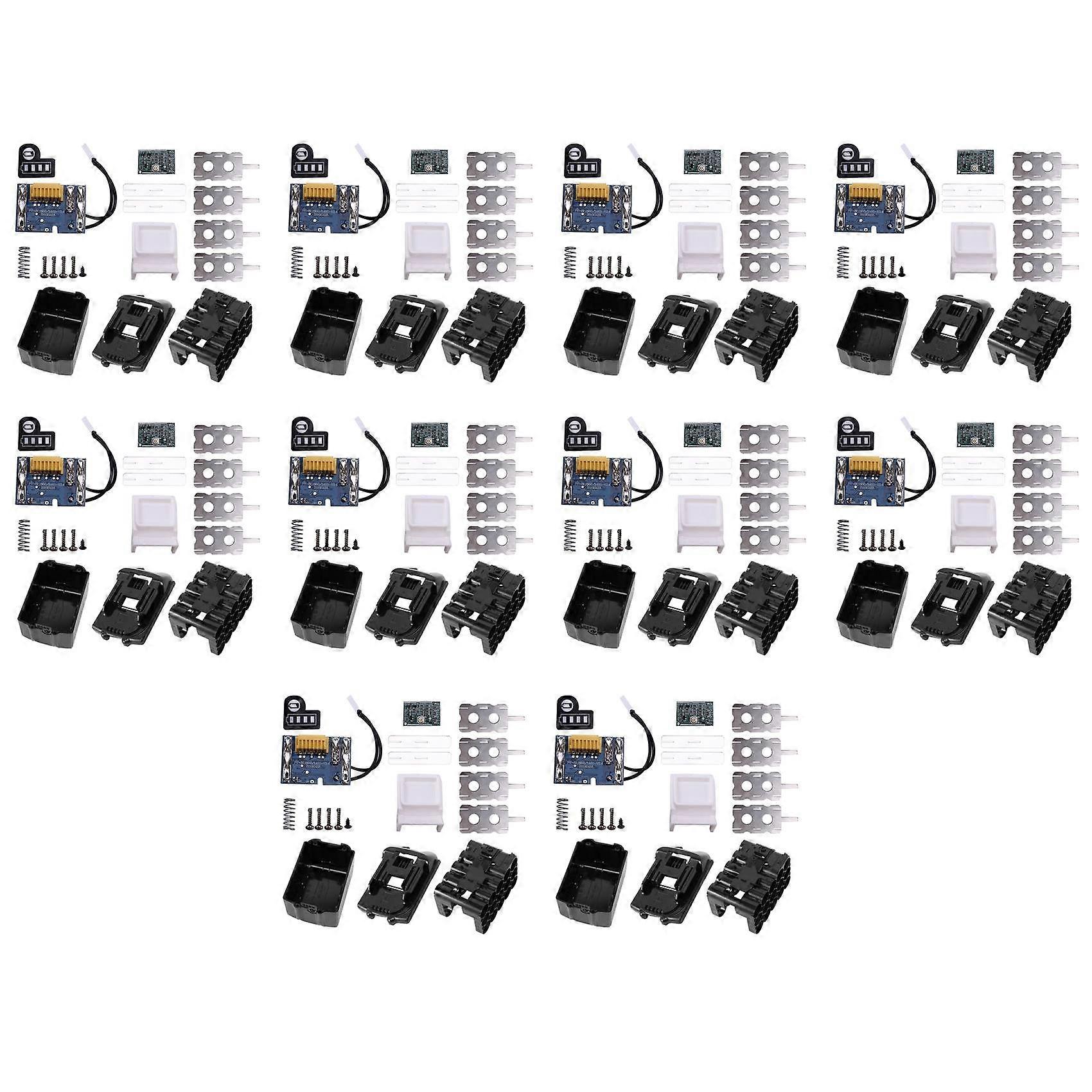 10X BL1890 Li-Ion Battery Case PCB Charging Protection Circuit Board Shell Box BL1860 for MAKITA 18V