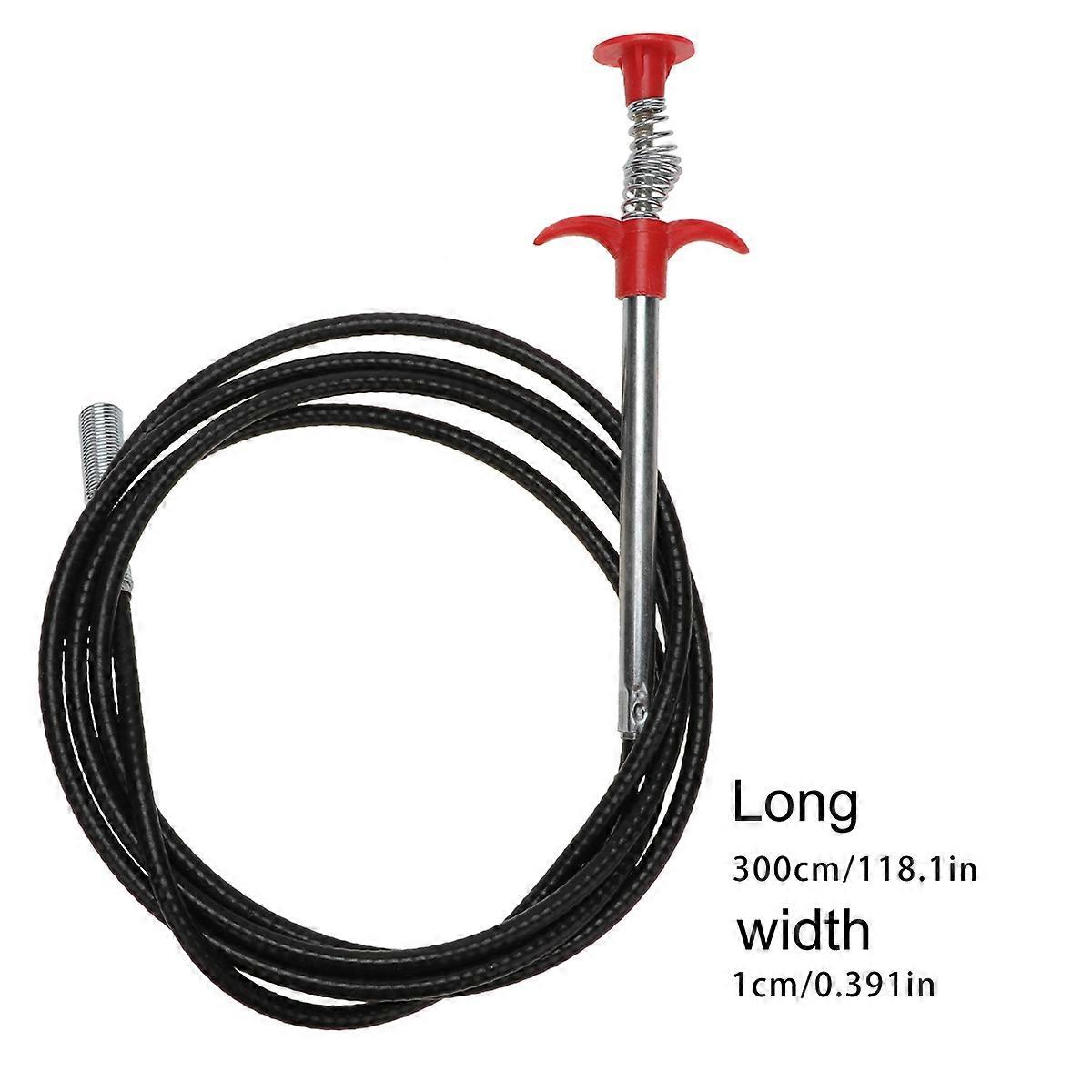 Drain Remover Cleaning Tool Multifunctional Drain Bendable Pipe Dredging Tool