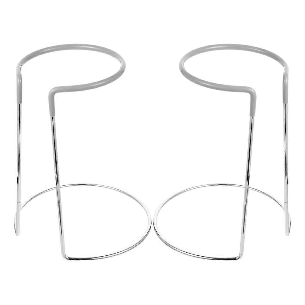 Filter Wine Decanter Stand for Draining 2Pcs Iron Decanter Drying Rack
