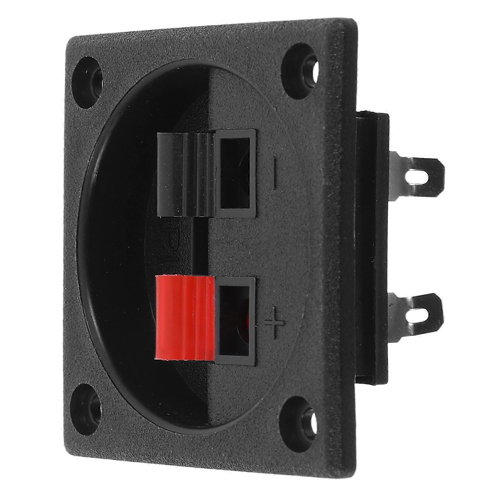 Black Car Speaker Terminal Cup for Speaker with Double Binding Post