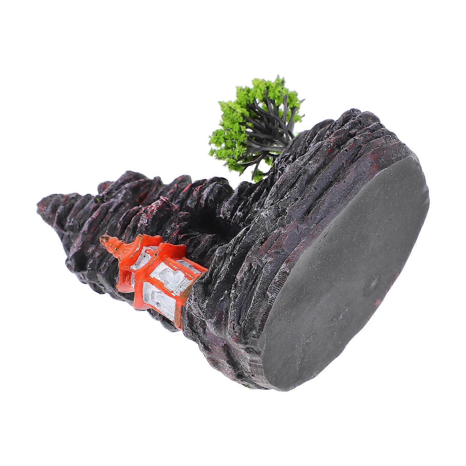 Backflow Incense Burner Desktop Adornment for Air Purification with Multi Material