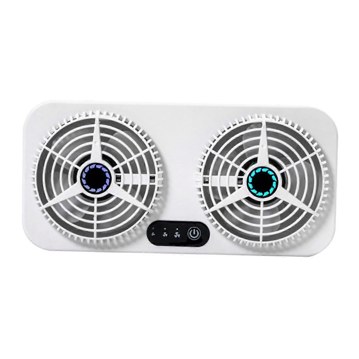 Car USB Cooling Fan with Efficient Heat Removal, Odor Elimination, Low Noise, Compact Design