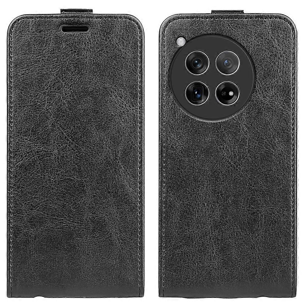 R64 Texture Single Vertical Flip Leder-Telefonhülle