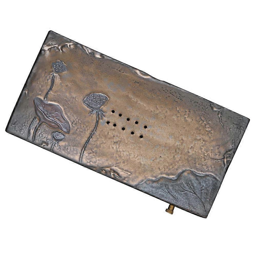 Assorted Color Ceramic Tea Tray for Household Storage Tray Use