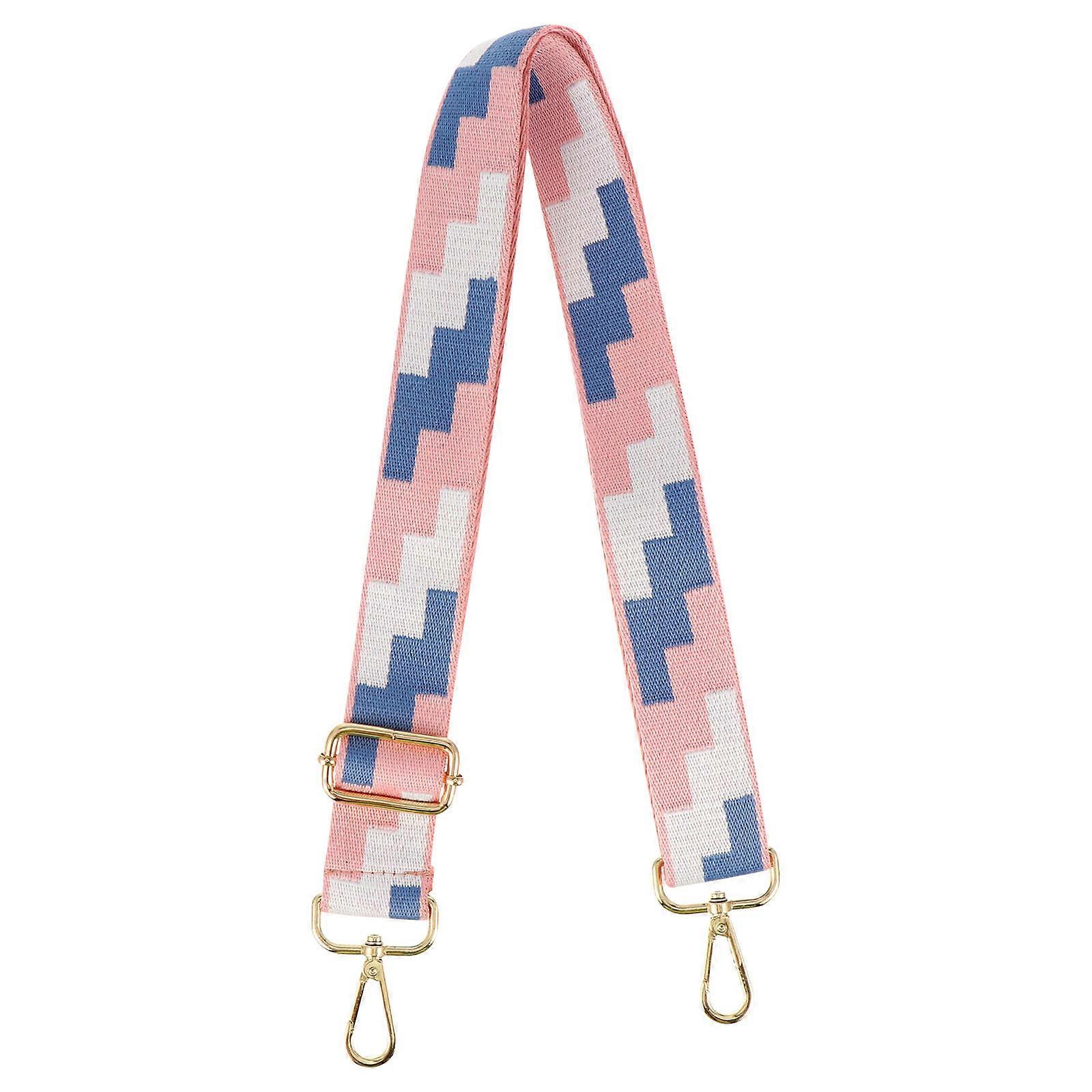 Handbag Strap Pink Shoulder Bag Handles for DIY Replacement 2Pcs Pack