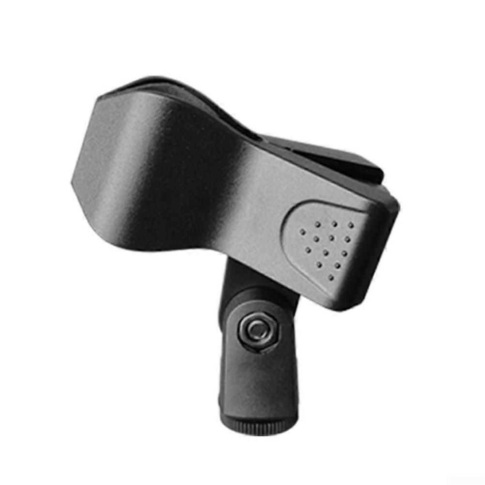 Microphone Clip Clamp Holder With Adapter For Professional Stage Performances, Adjustable, Durable, Compatible With Most Mics