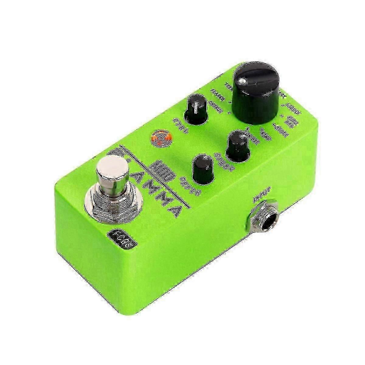 Pédale multi-effets EasyMod avec 11 modes Chorus, Phaser, Vibrato