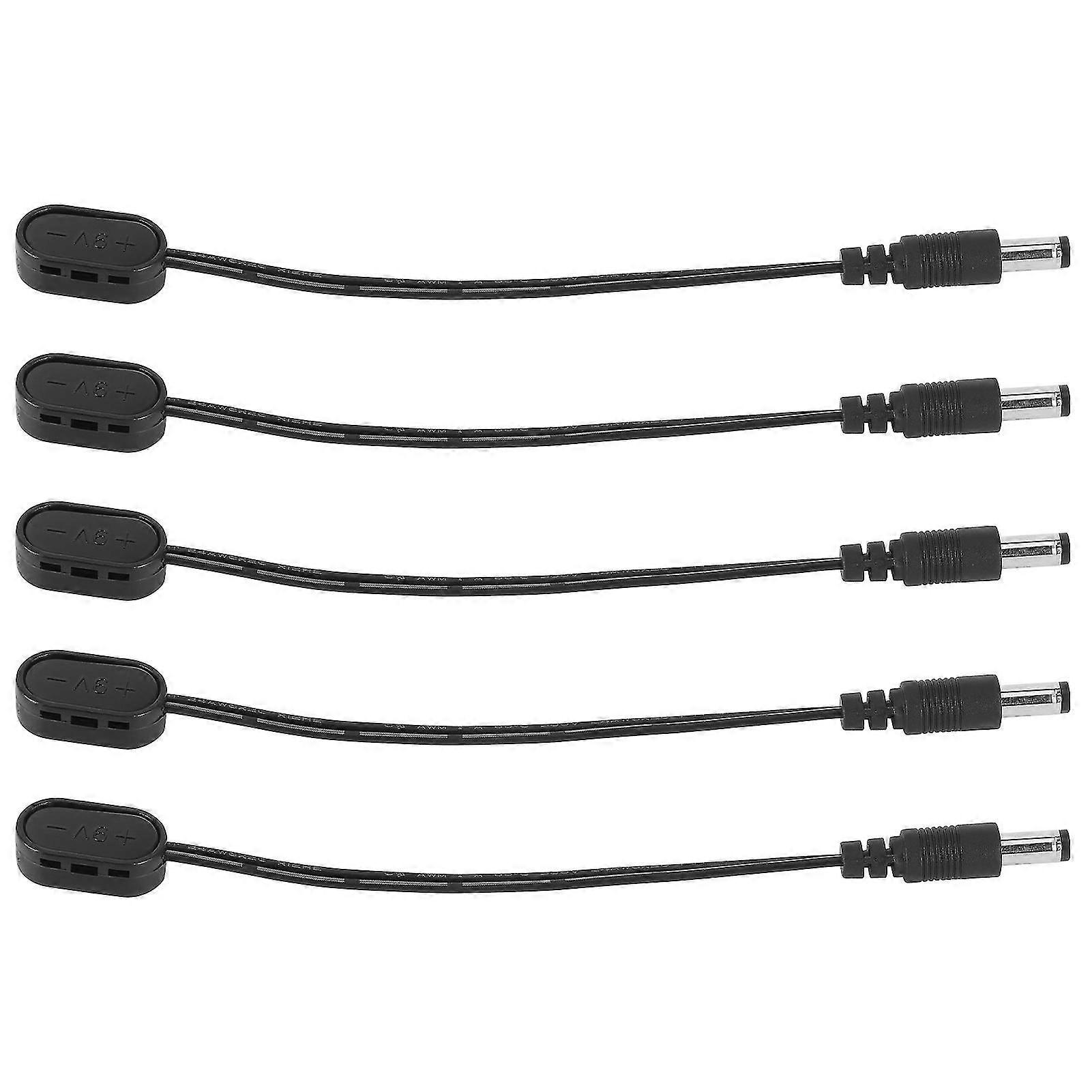 Guitar Effect Pedal Power Supply Adapter 9V Battery Converter