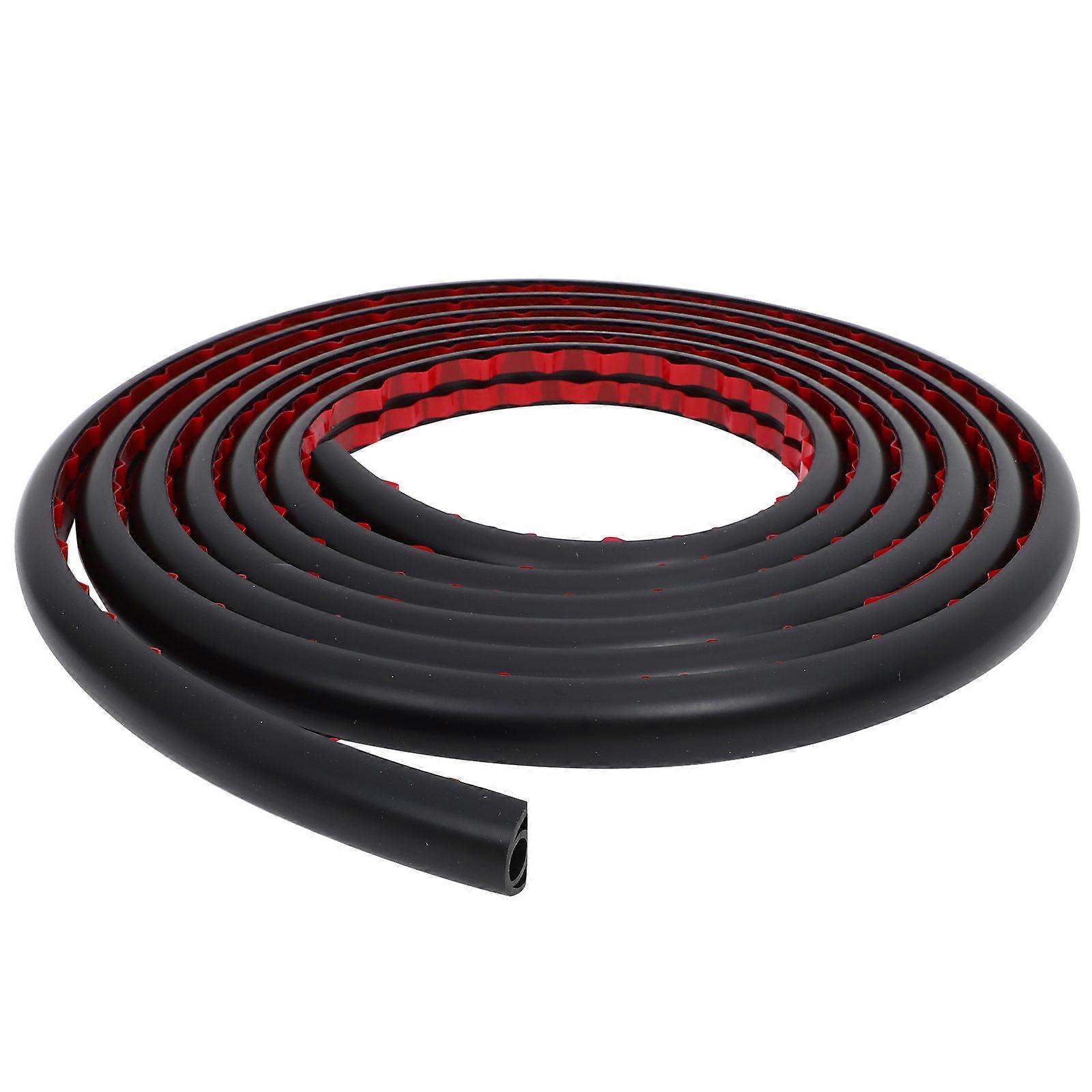 Cable Concealer for Wall Use 2Pcs Black PVC Cord Hider Strip