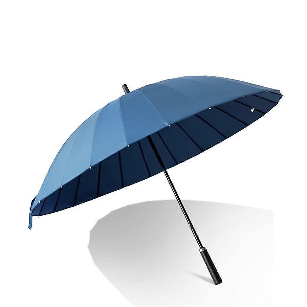 Extra Large Windproof Golf Umbrella with Vented Waterproof Canopy and Ergonomic Stick Handle