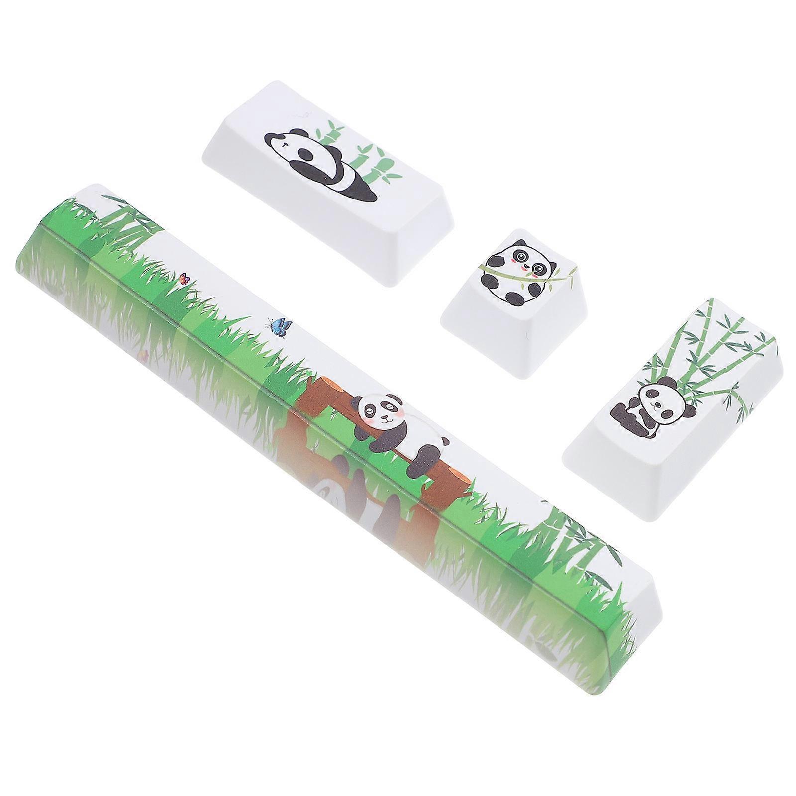 Key Cap Mechanical Keyboard Key Cap Replacement with 4Pcs Set for Decor