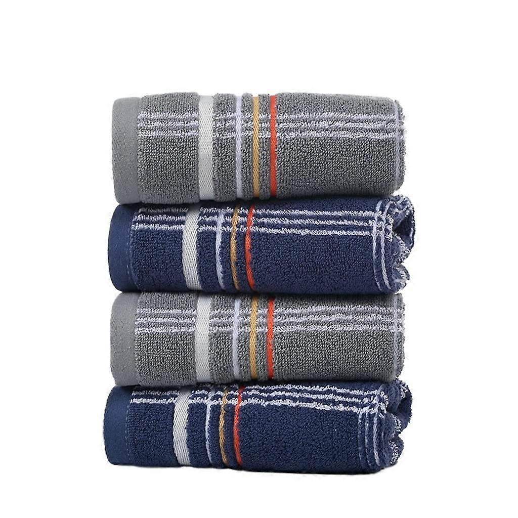 Cotton Face Towel 35x75cm Soft Plush Surface Quick Water Absorption Hotel Quality