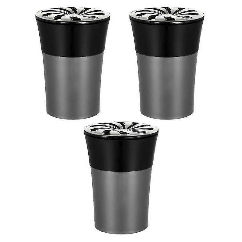 Luxora 3pcs Silver Car Aromatherapy Essential Oil Diffuser Vent Clip Diffuser