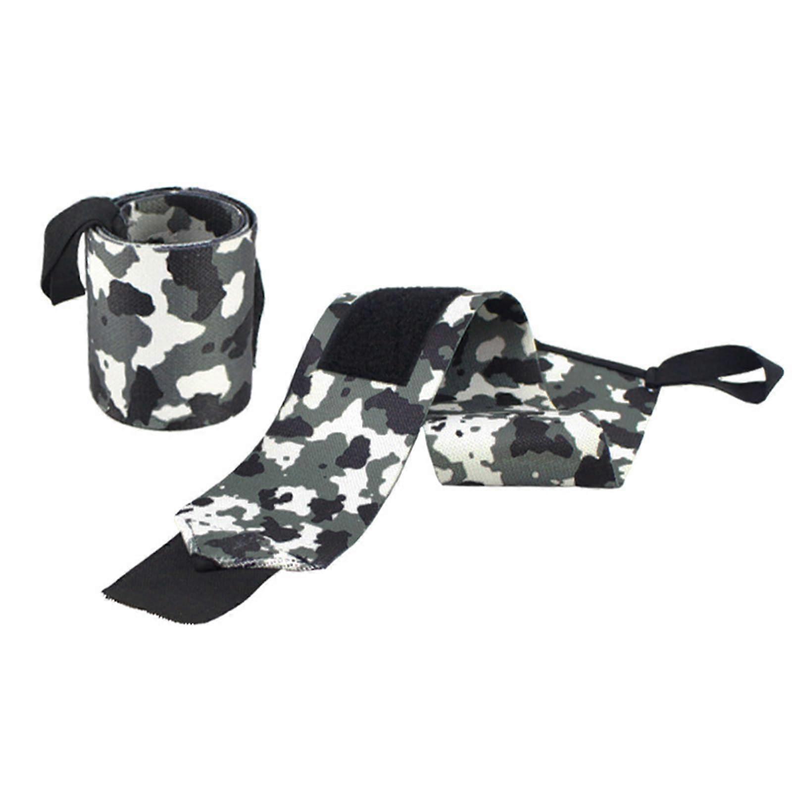 Adjustable Wrist Wraps with Compression Support for Weightlifting, Gym and Sports Training