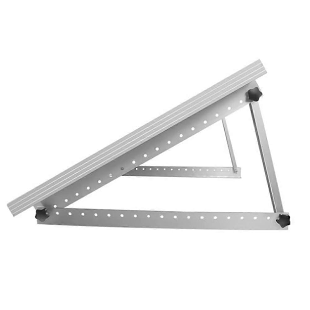 Adjustable Solar Panel Mounting Brackets 22 Inch Tilt Foldable for RV Roof Flat Install 100W