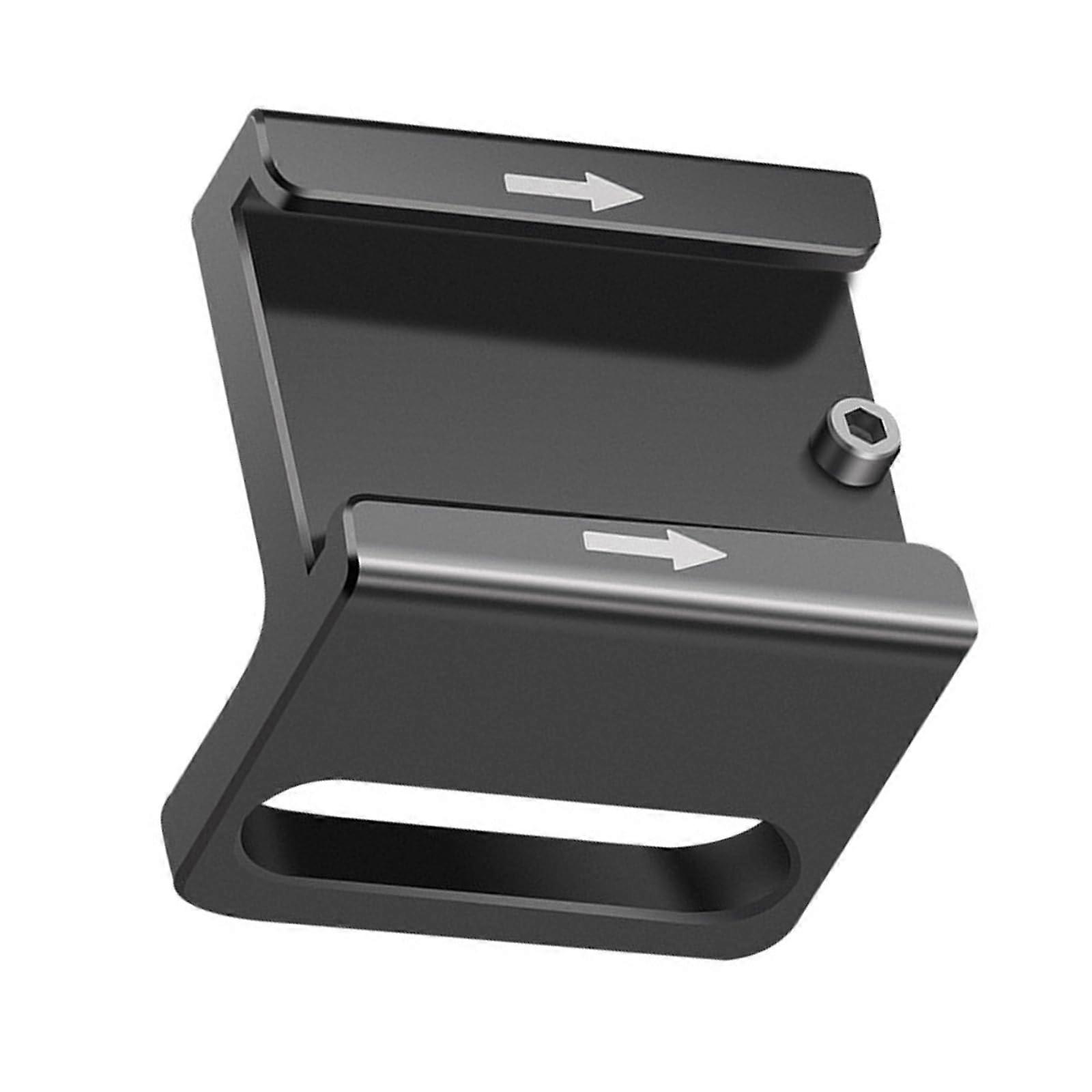 AntiTwist Cold Shoe Mount Adapter for Camera Cage LED Light Microphone, Lightweight Durable Alloy