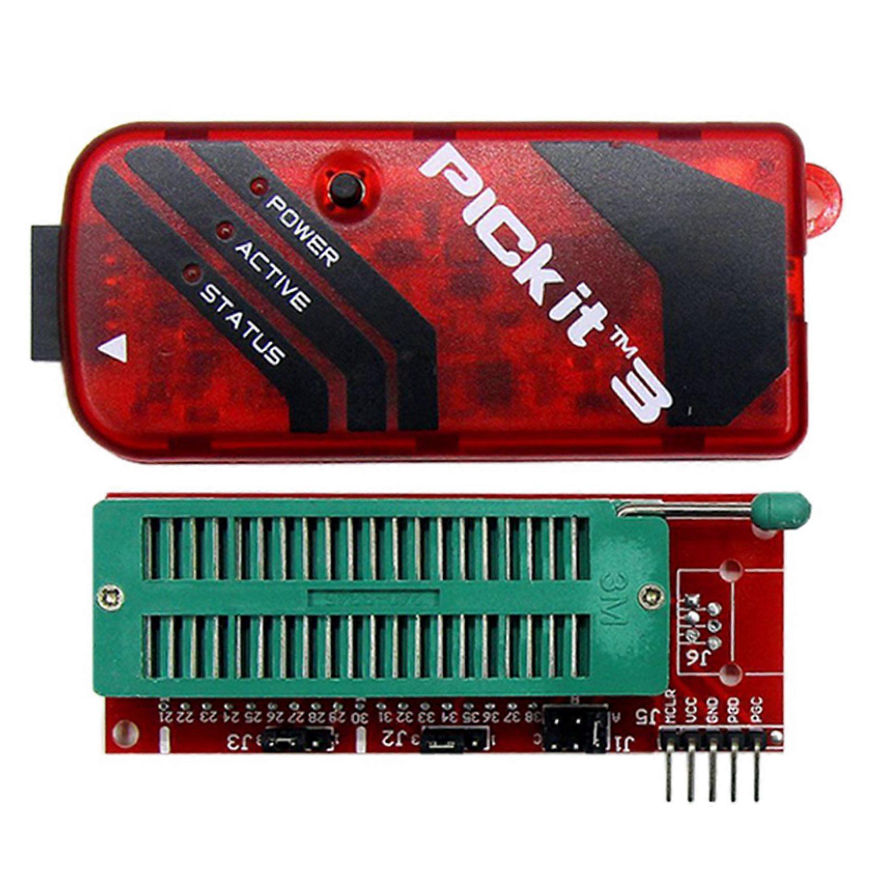 2X PICKIT3 Programmer Universal PIC ICD2 PICKit 2 PICKIT 3 Programming Adapter Seat