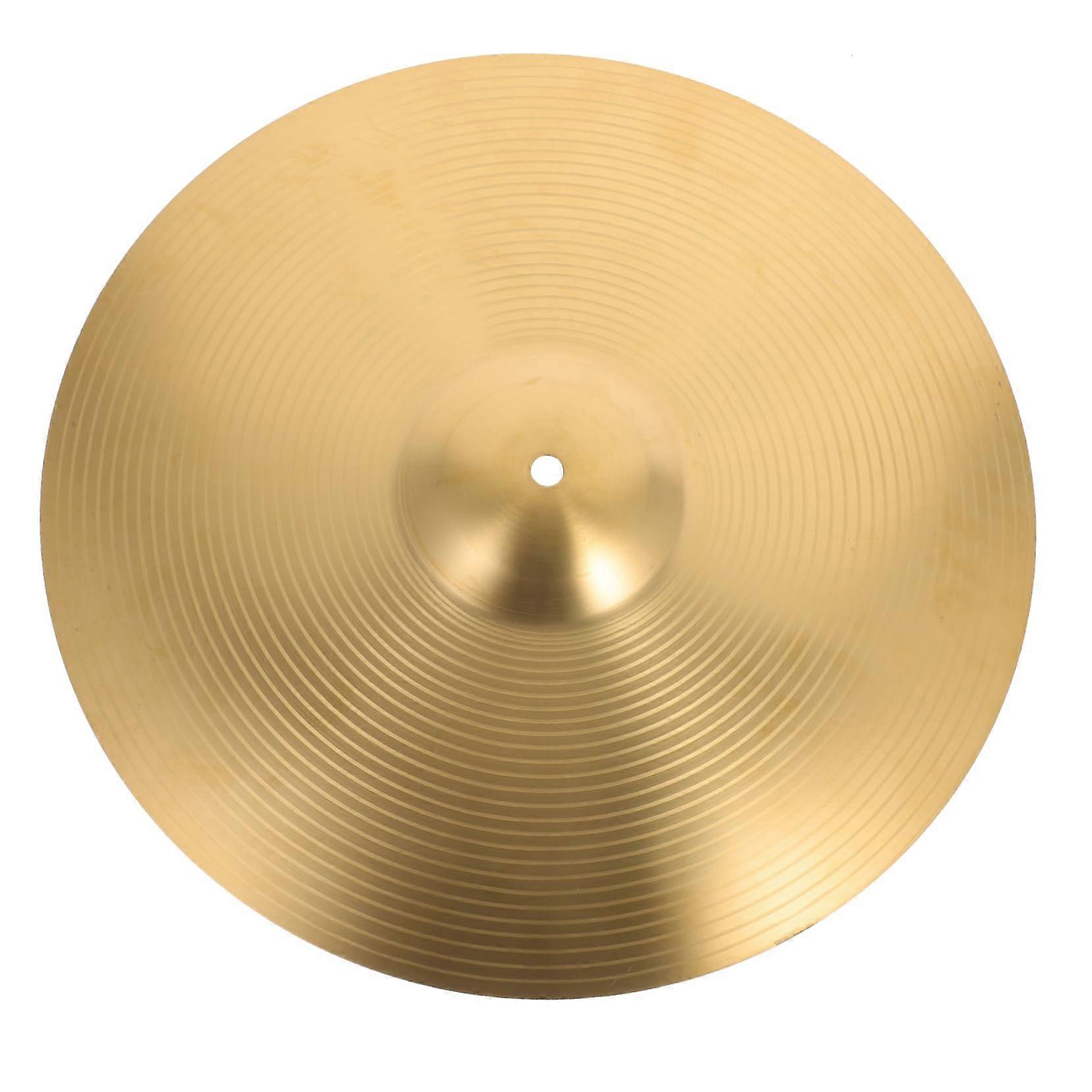 Drum Set Cymbal Pack with Low Volume Practice Splash, Durable Metal Build for Jazz Drum Kit