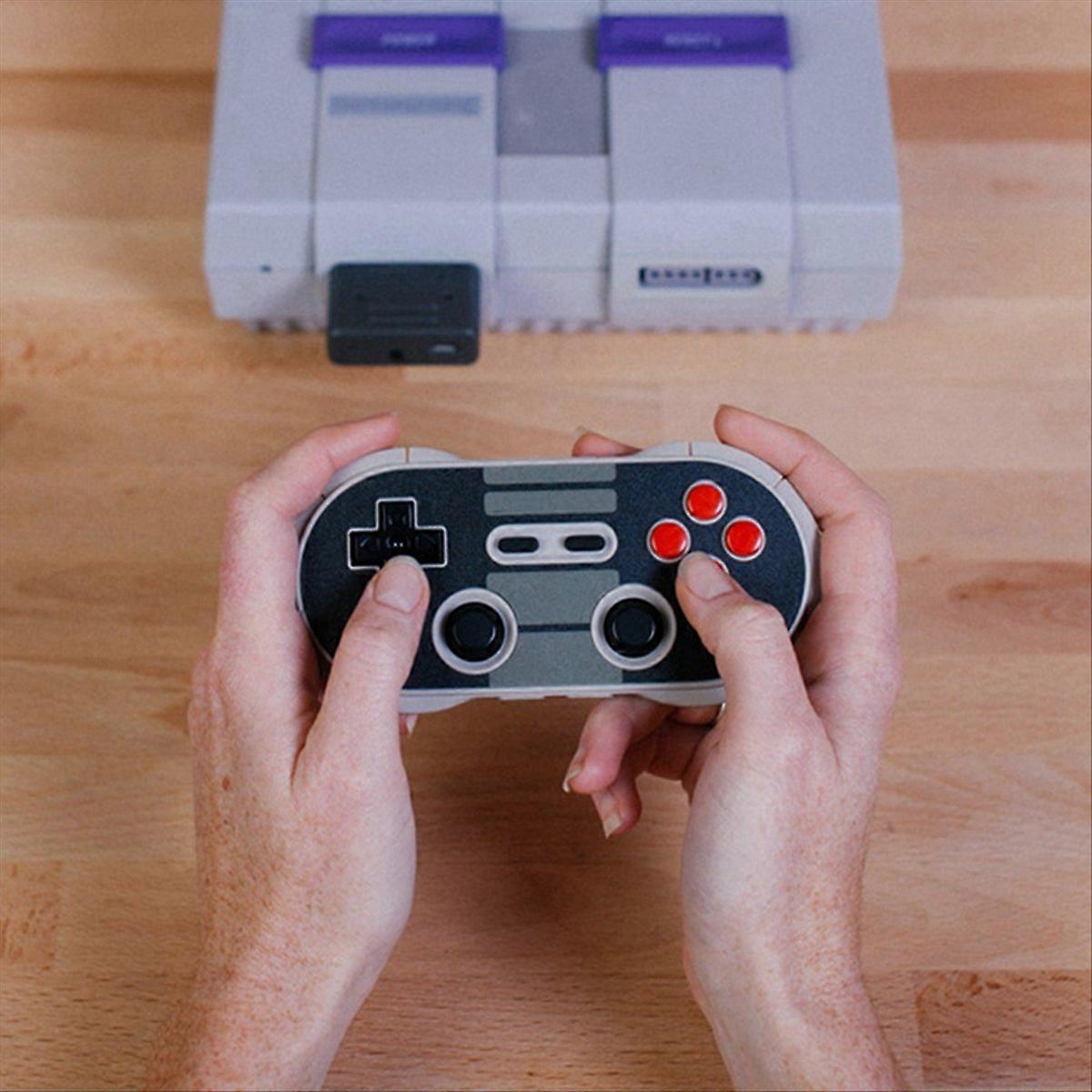 8BitDo Retro Receiver Bluetooth Adapter Dongle for SNES SF-C