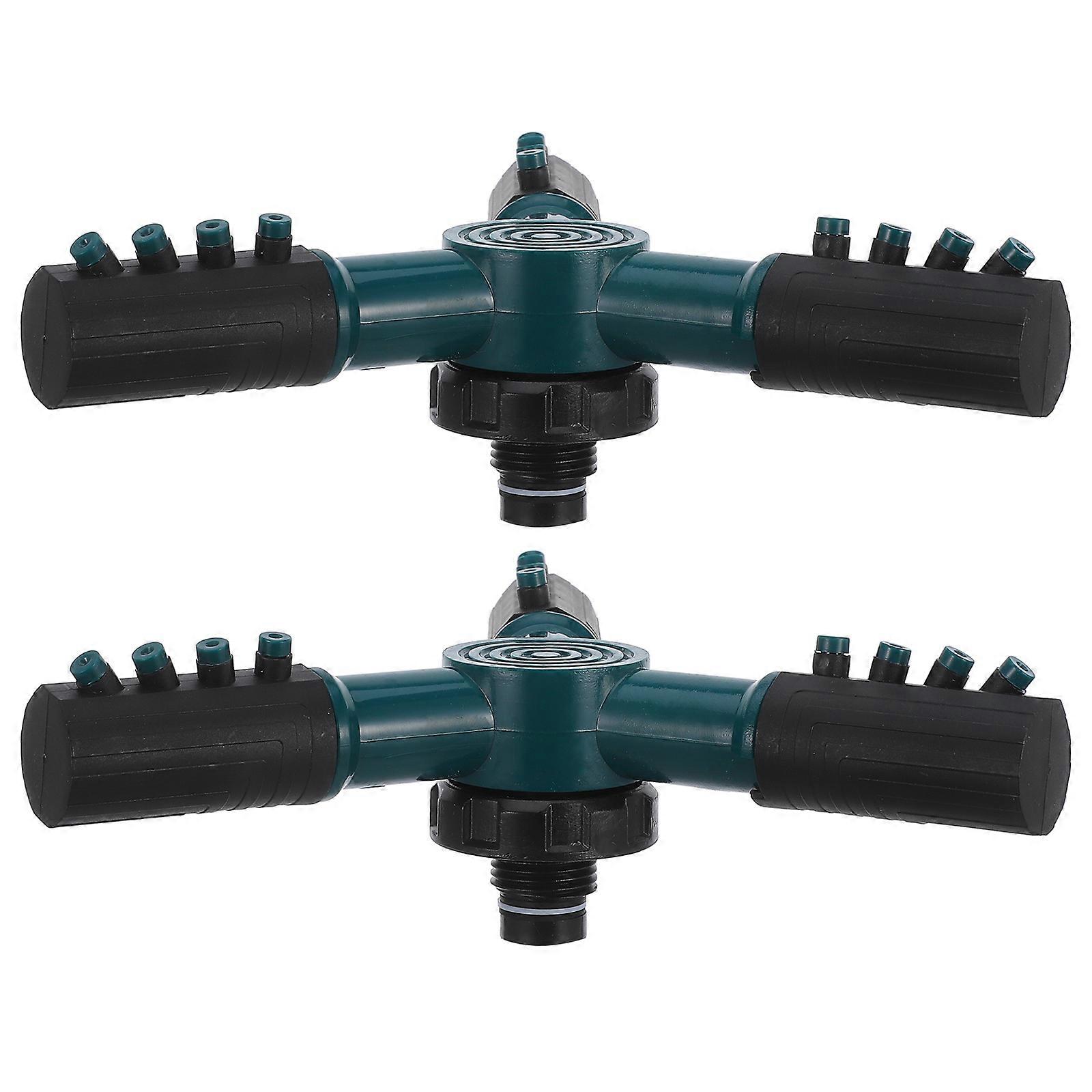 Automatic Rotating Sprinkler Garden Sprinkler for Yard Irrigation 2Pcs