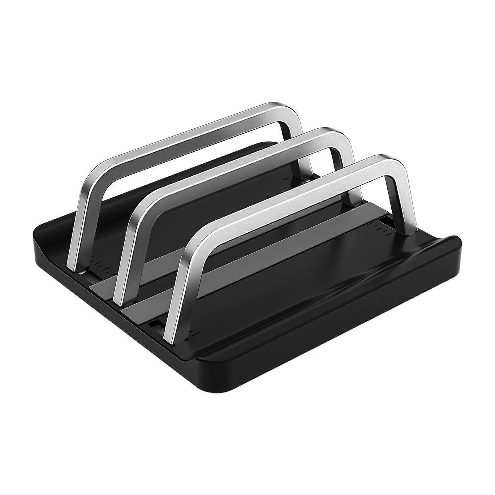 Vertical Laptop Stand Adjustable Suitable for Desktop Space Saving Laptop Vertical Stand for Laptop Notebook Multicolor
