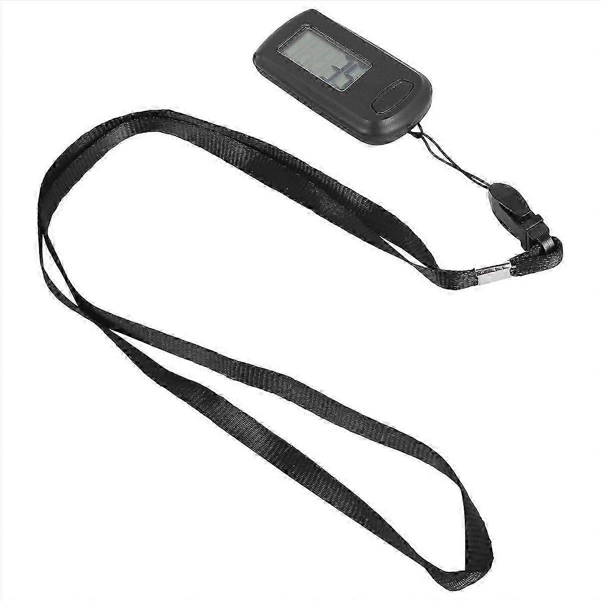 3D Step Tracker with Lanyard, 1Pcs Pedometer for Walking and Step Counting