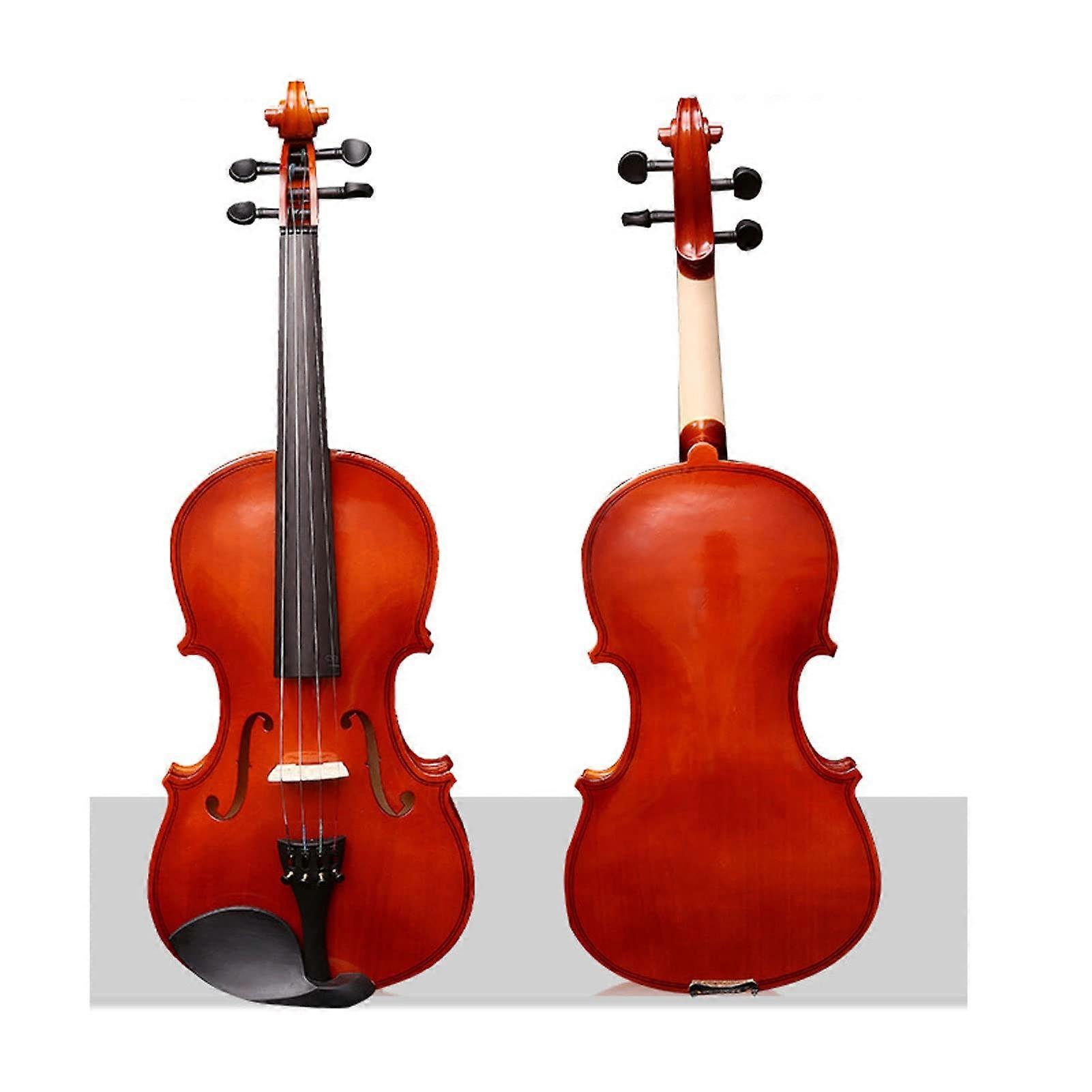 Violin 1/2 Size Beginner Student Set with Hard Case Bow and Extra Strings for Kids