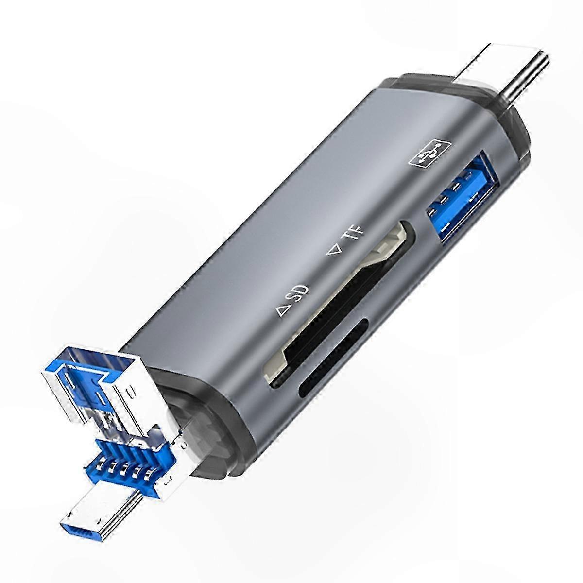 USB Type C to Micro SD Card Reader Adapter for OTG Devices