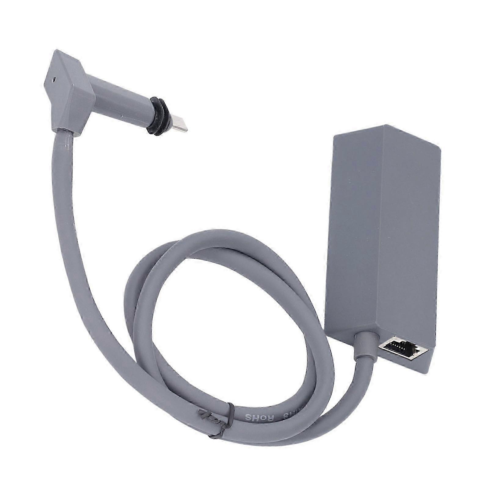 for Generic Ethernet Adapter 10FT Cable Rubber Copper Rectangular Dish Ethernet Adapter for V2