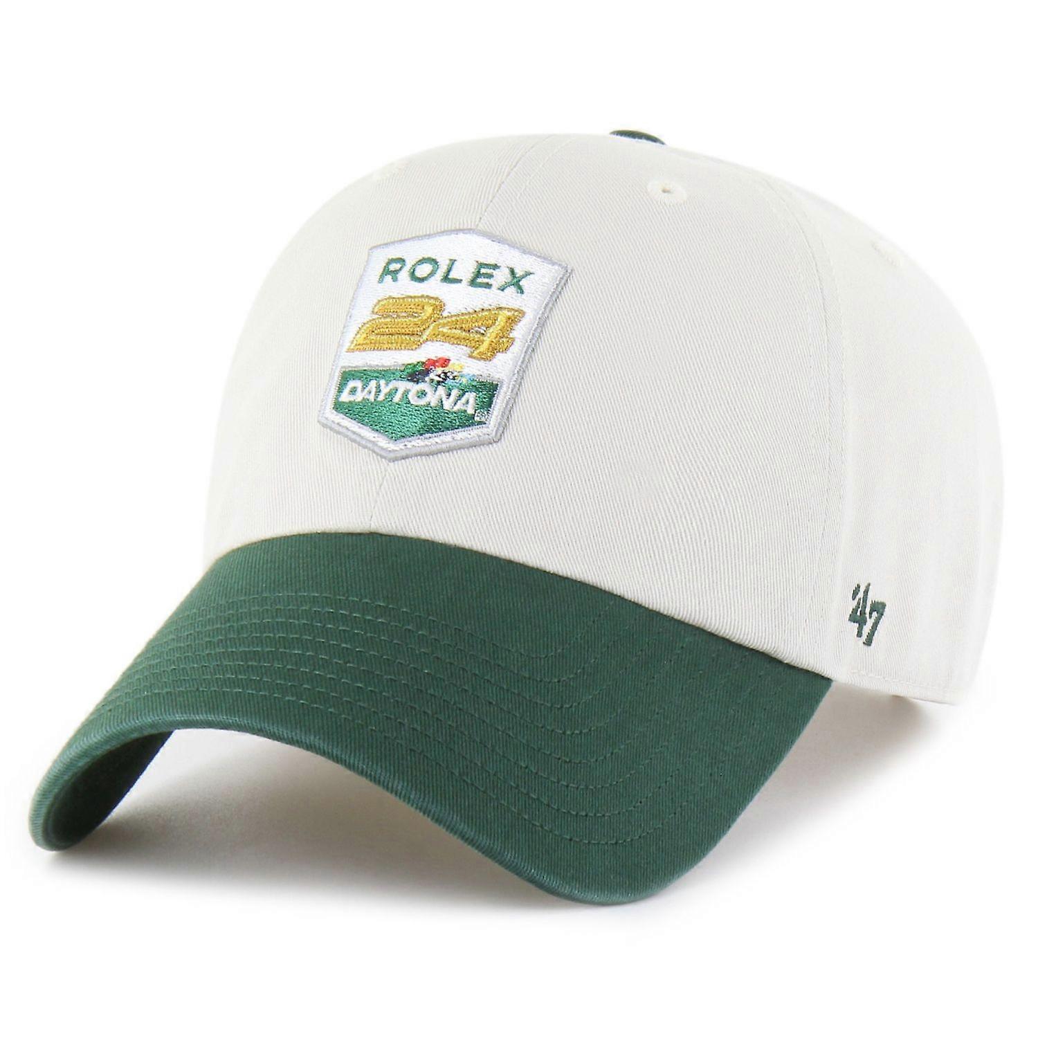 Boné Strapback da marca 47 - Rolex NASCAR bege