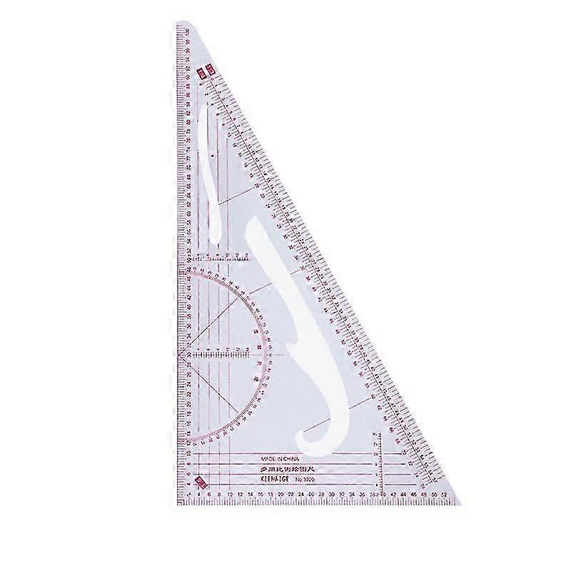 G5AB Multi-function Triangular Scale Ruler Measure Plastic Dressmaking Tailor Sewing