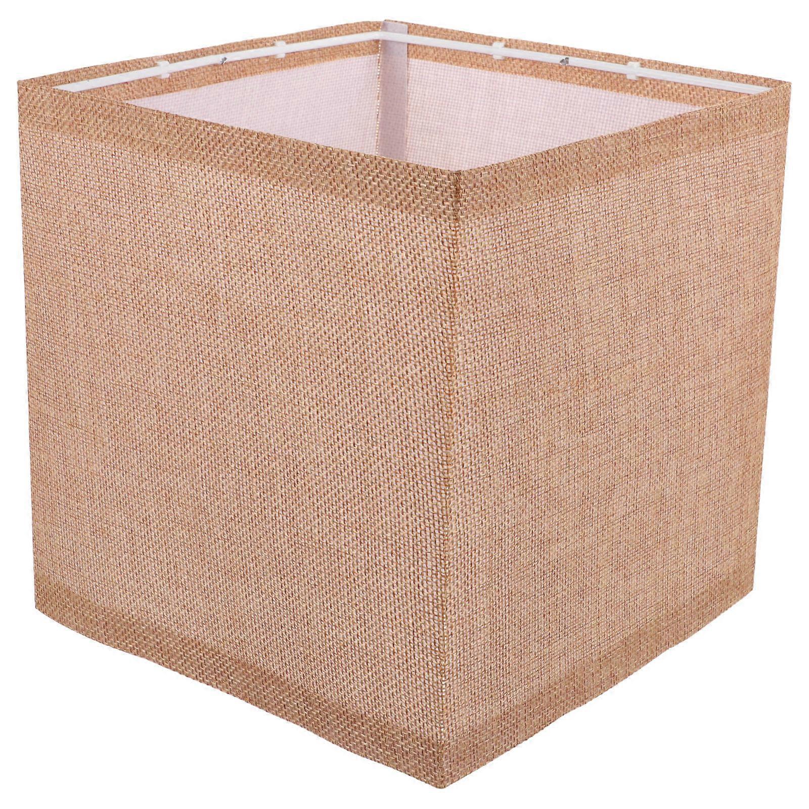 Cloth Lamp Shade Square Lampshade Replacement Table Lamp Shade E27