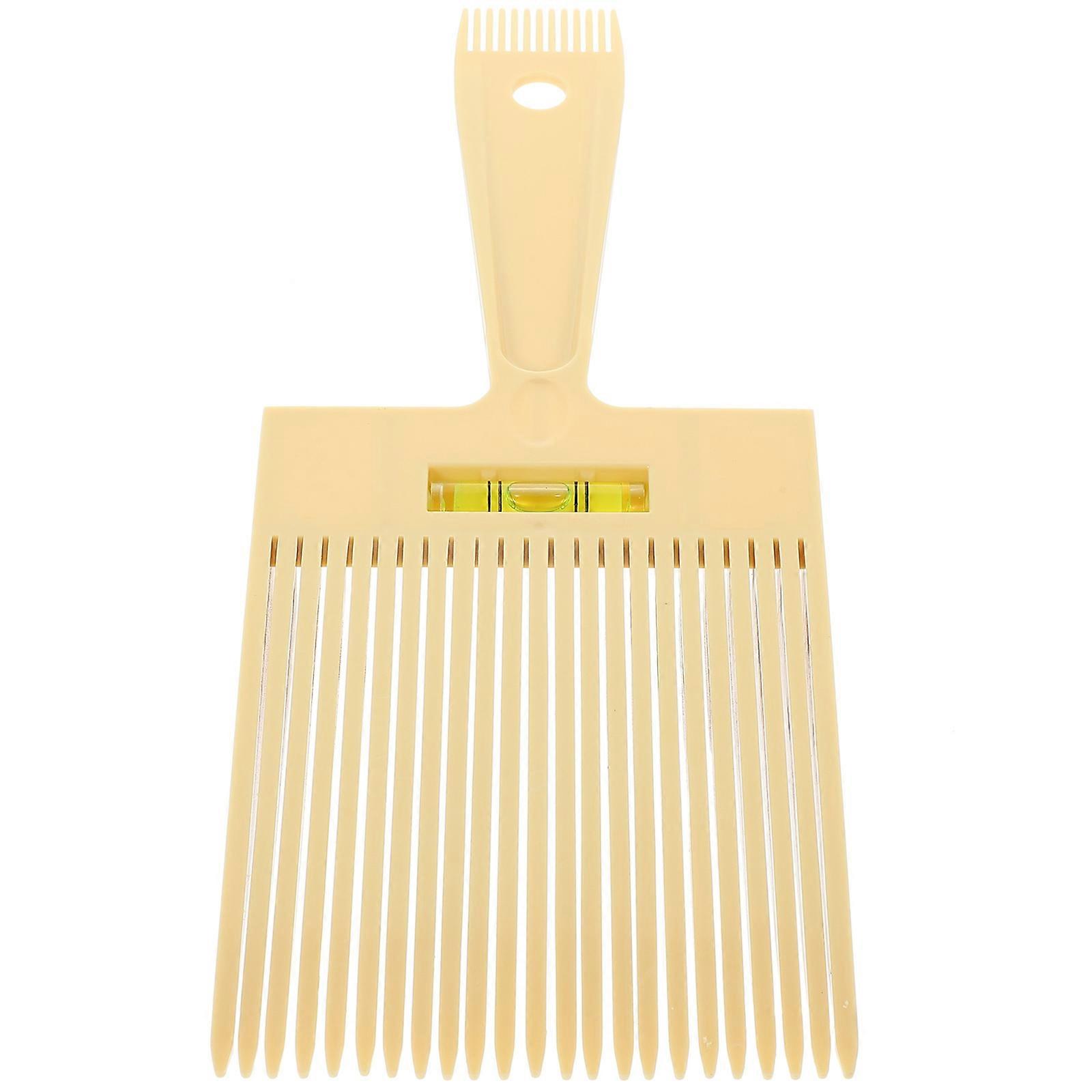 Flat Top Comb Hairdressing Comb for Hair Use Durable ABS Multi-Function Tool