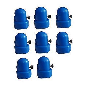 8Pcs Trampoline Enclosure Pole Caps Protective Cover for Park Outdoor Garden