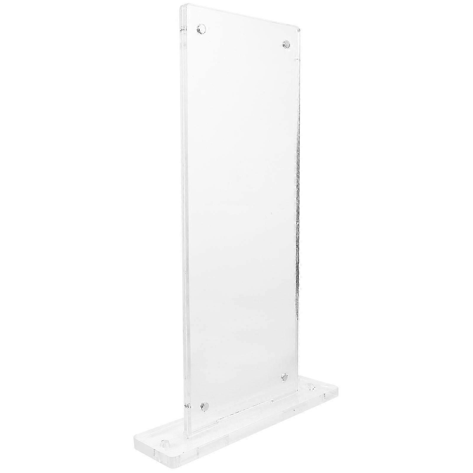 Transparent Acrylic Door Sign, Replaceable, Easy to Install, Versatile, For Office Use