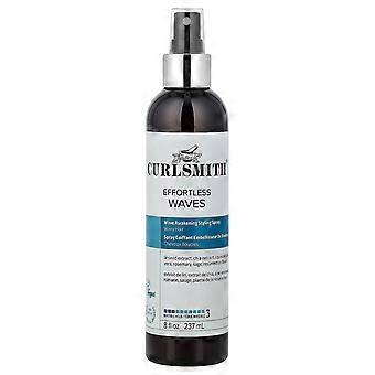 Curlsmith, Effortless Waves, Wave Awakening Styling Spray, Invisible Hold, Wavy Hair, 8 fl oz (237 ml)