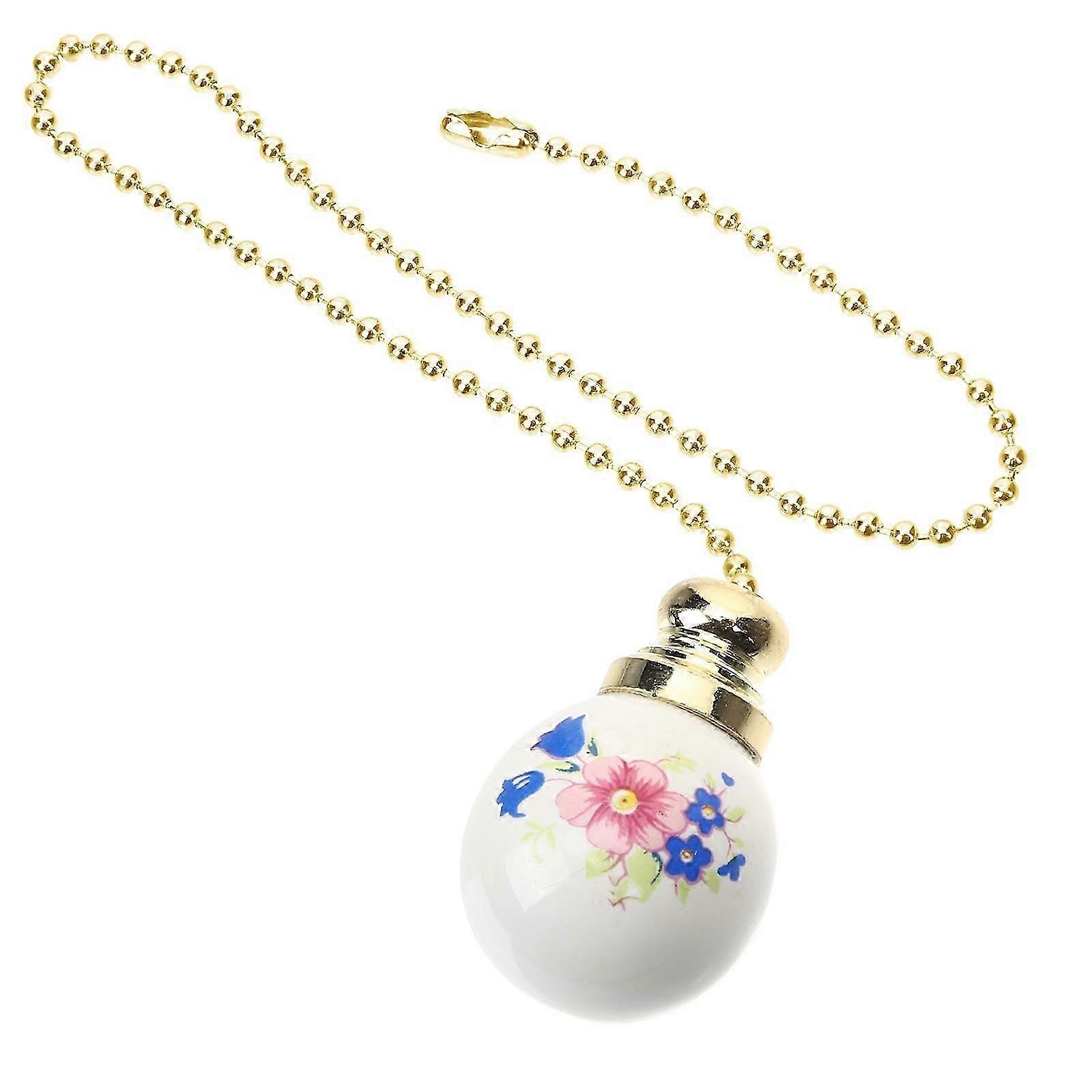 Decorative Ceramic Light Chain Pull for Home Use Extender