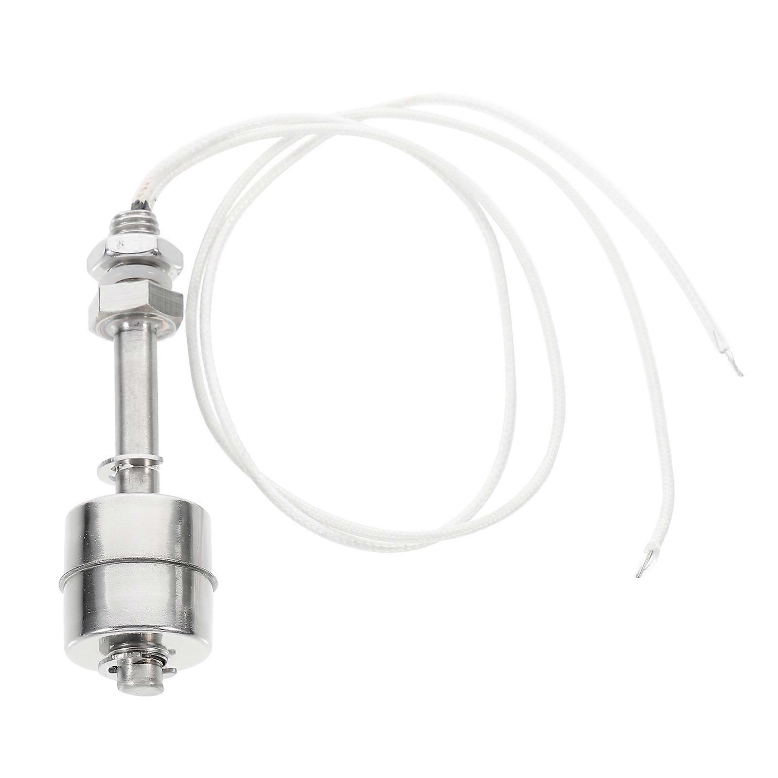 Silver Float Ball Switch Sensor with Stainless Steel for Water Level Control 1Pcs