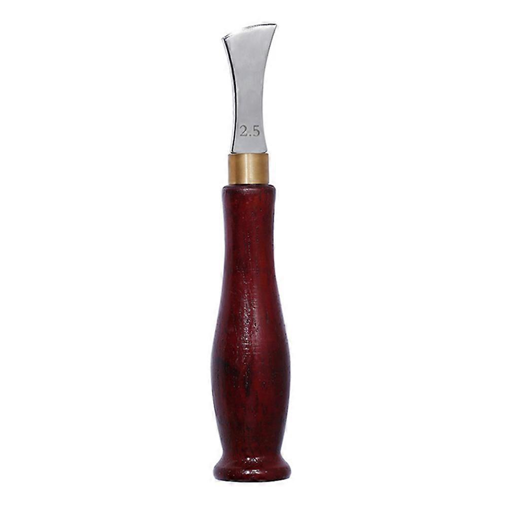1PC Leather Arch Edging Sector Crimper Pressure Line Embedding Thread Leather Tool