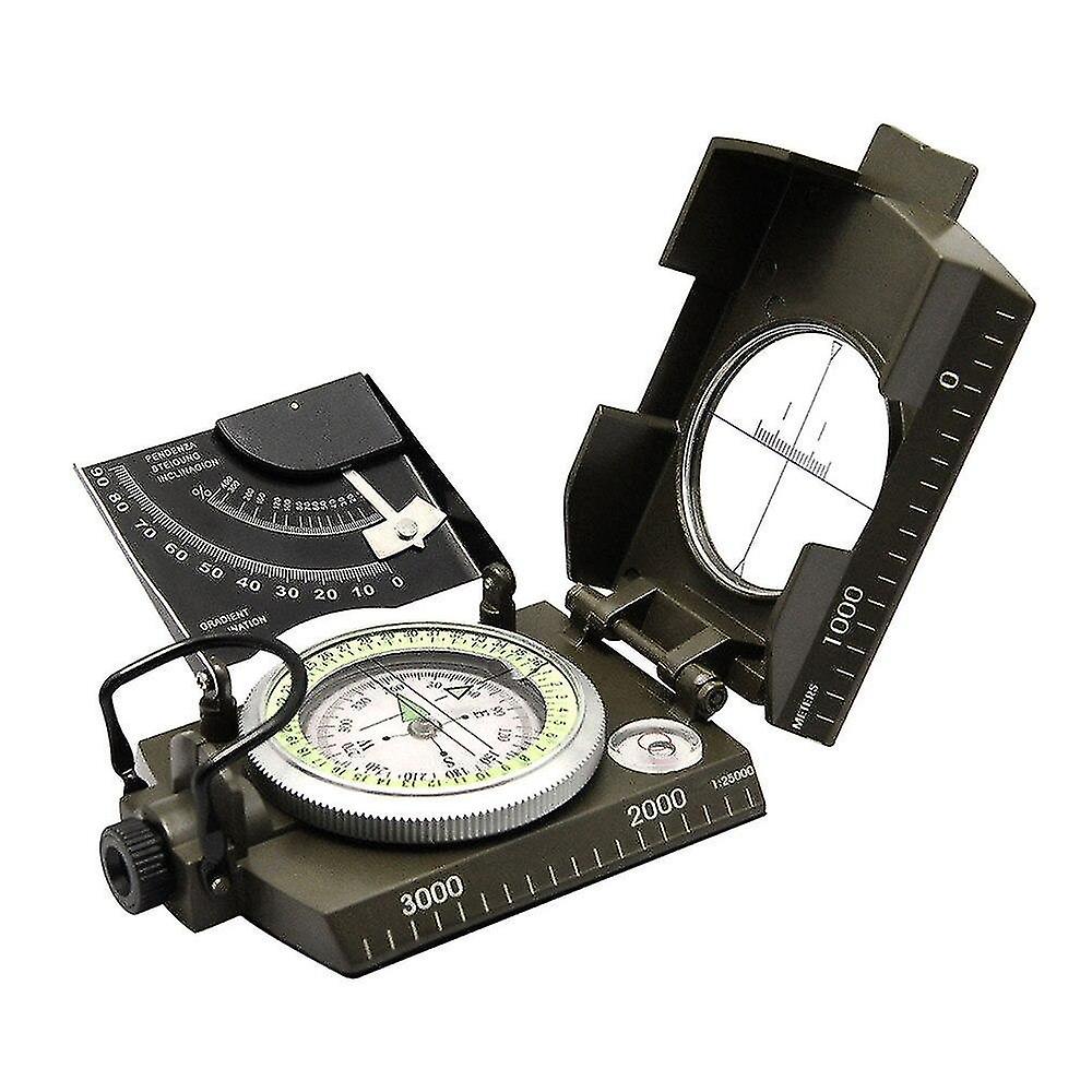 Professional Compass Military Army Geology Compass Sighting Luminous Compass With Compass
